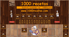 Desktop Screenshot of 1000recetas.com